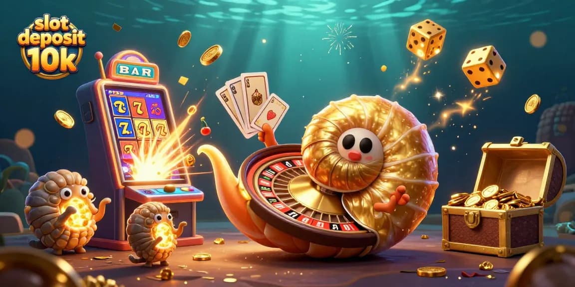 Engage with the thrilling world of slot deposit 10k featuring an ancient nautilus roulette and jackpot scene.