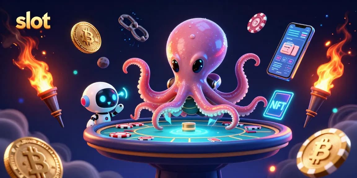 Dapatkan pengalaman bermain slot yang mendebarkan dengan alien dan robot sambil bermain.