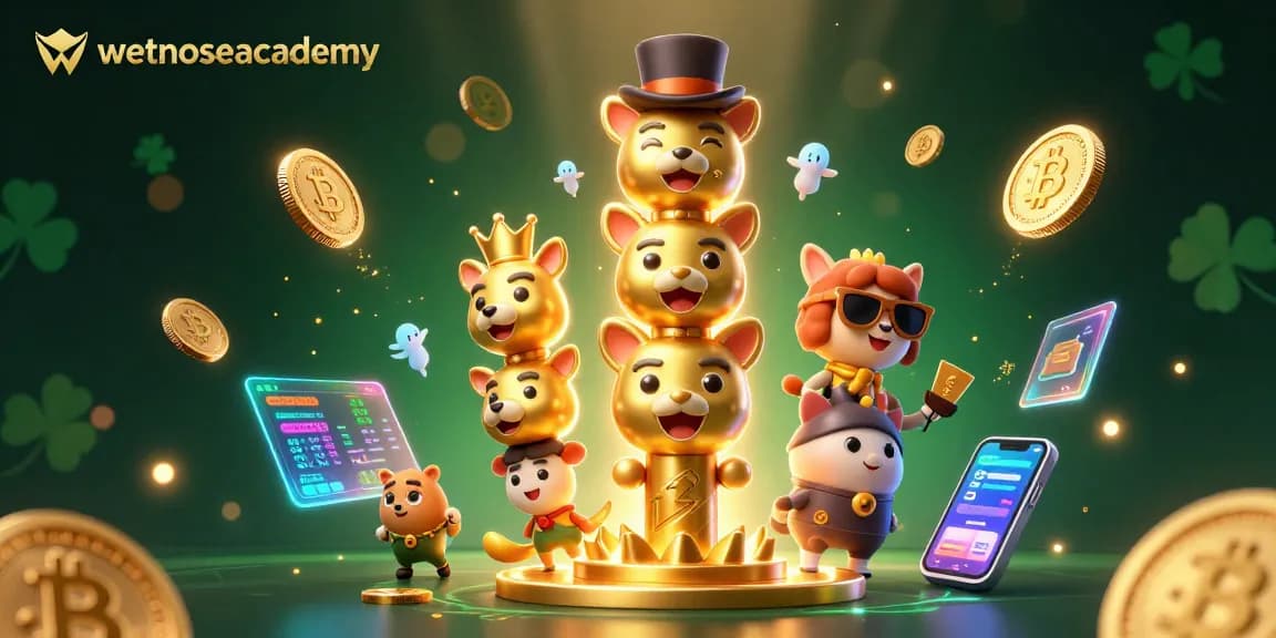 Menggugah semangat di wetnoseacademy, menampilkan totem emas beraksi dalam pertarungan kasino.
