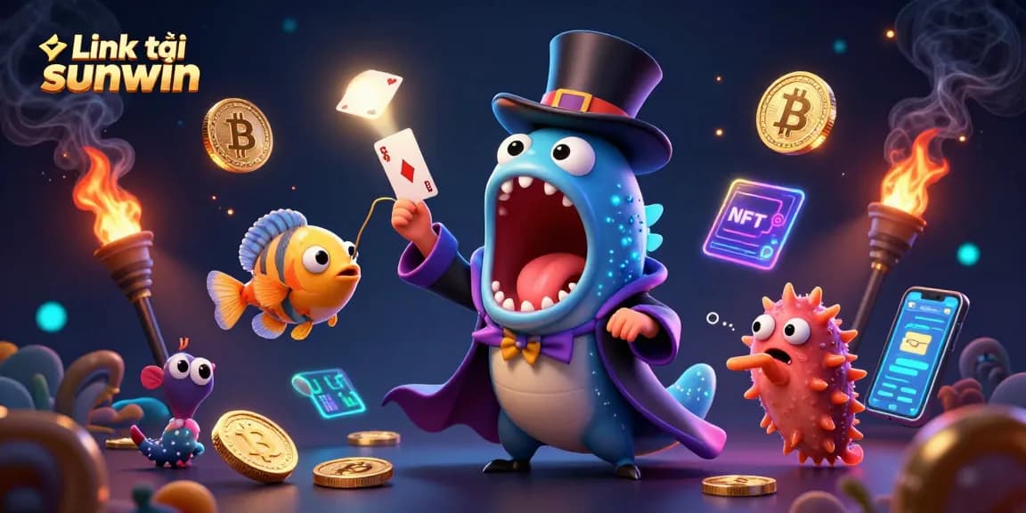 Boost your luck with Link tải sunwin as magical sea creatures perform thrilling card tricks!