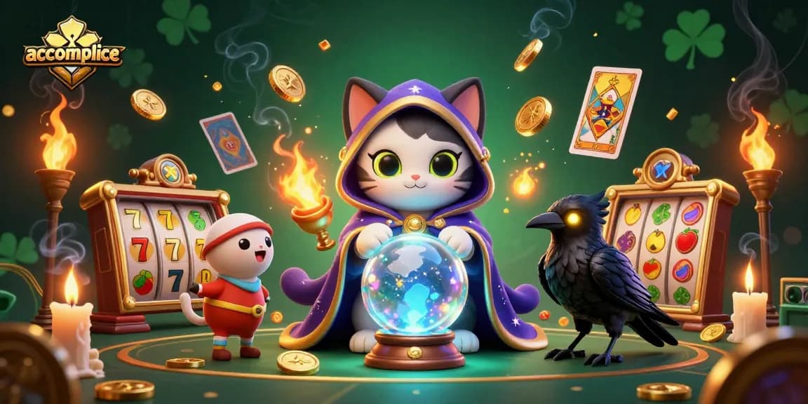 Engage in the thrilling world of accomplice casino gaming with dynamic characters and vibrant slot elements.