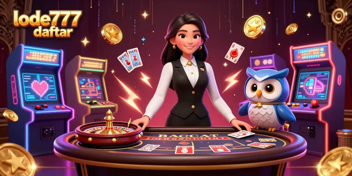 Join the excitement at lode777 daftar with expert dealers and vibrant game elements.