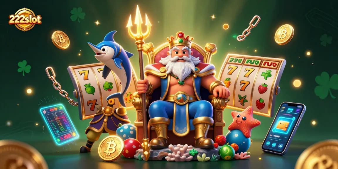 Menangkan taruhan di 222slot dengan memutar slot dan menyaksikan simbol jackpot serta karakter menggemaskan.