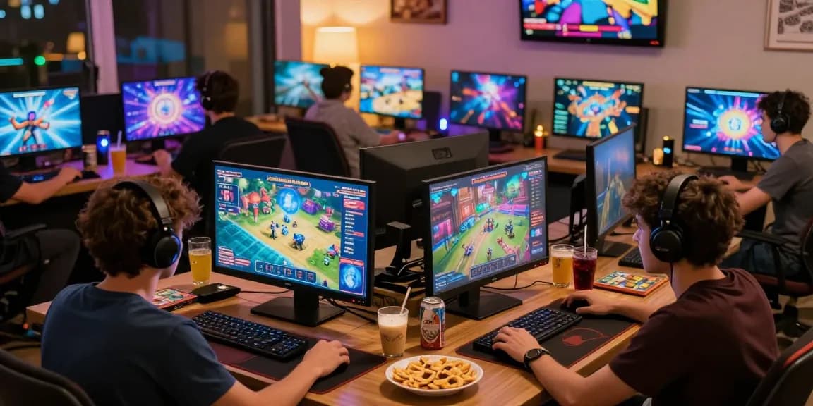 Pengguna Batik88 menikmati pengalaman bermain game online dengan antusias di lingkungan yang ceria.