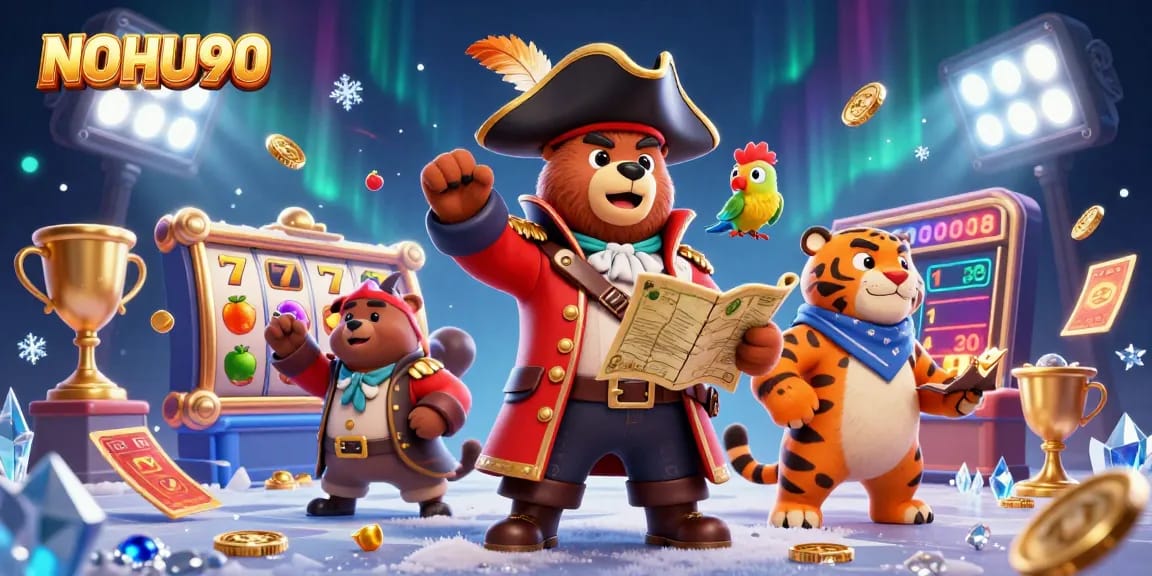 Experience incredible wins at NOHU90 with engaging slot games and vibrant casino action!