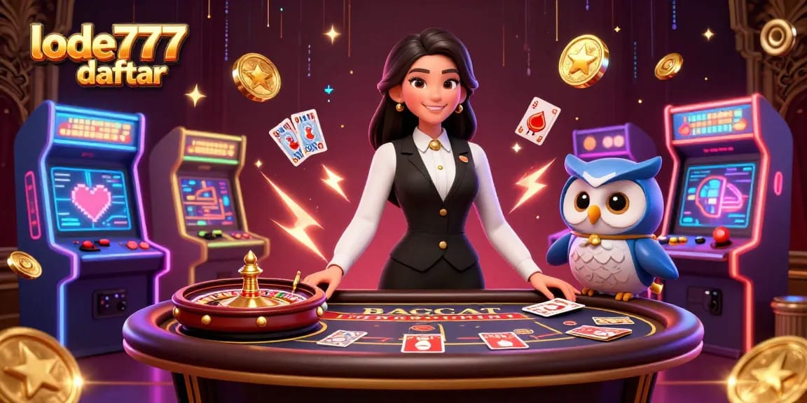 Join the excitement at lode777 daftar with expert dealers and vibrant game elements.