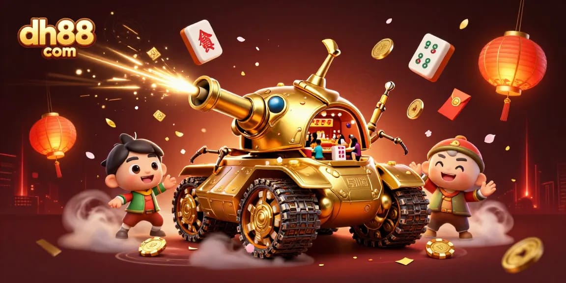 Experience the exciting world of dh88 com with vibrant casino scenes and dynamic gambling action.