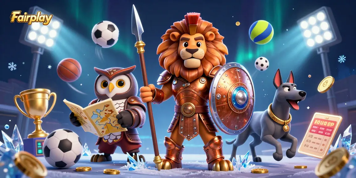 Experience Fairplay excitement in a vibrant 3D casino adventure featuring lively characters and dynamic elements.