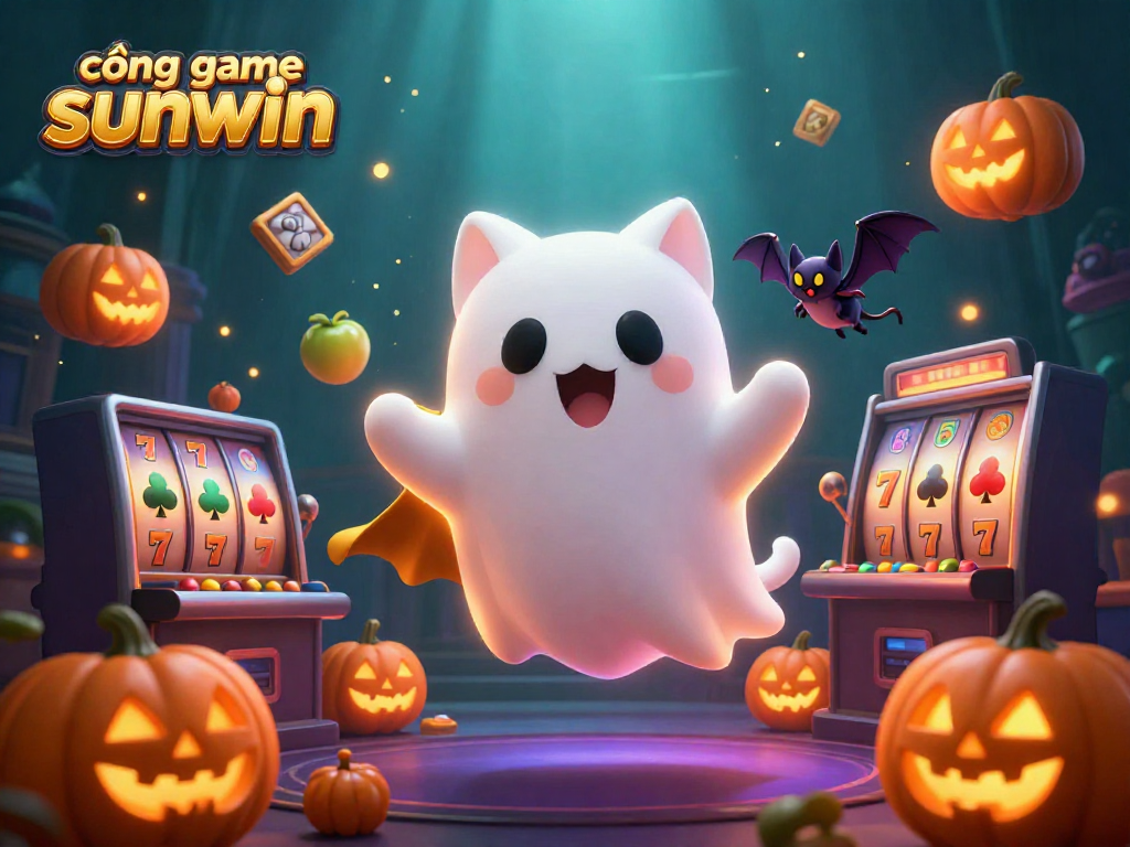 Score big at cổng game sunwin with our captivating casino-themed illustration showcasing slots and excitement.