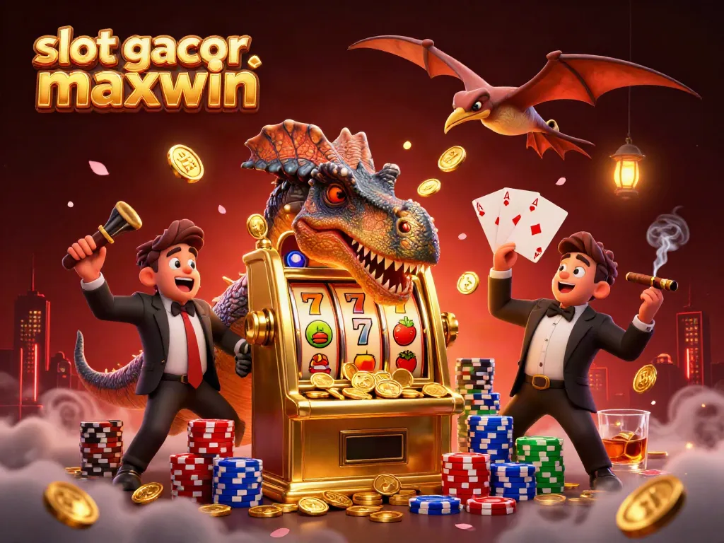 Watch slot gacor maxwin in action as characters create a jackpot frenzy at the casino.