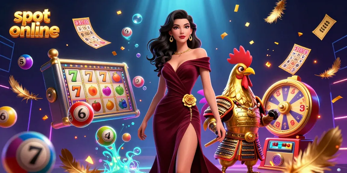 Spin and win on exciting slot online games featuring glamorous scenes with colorful elements.