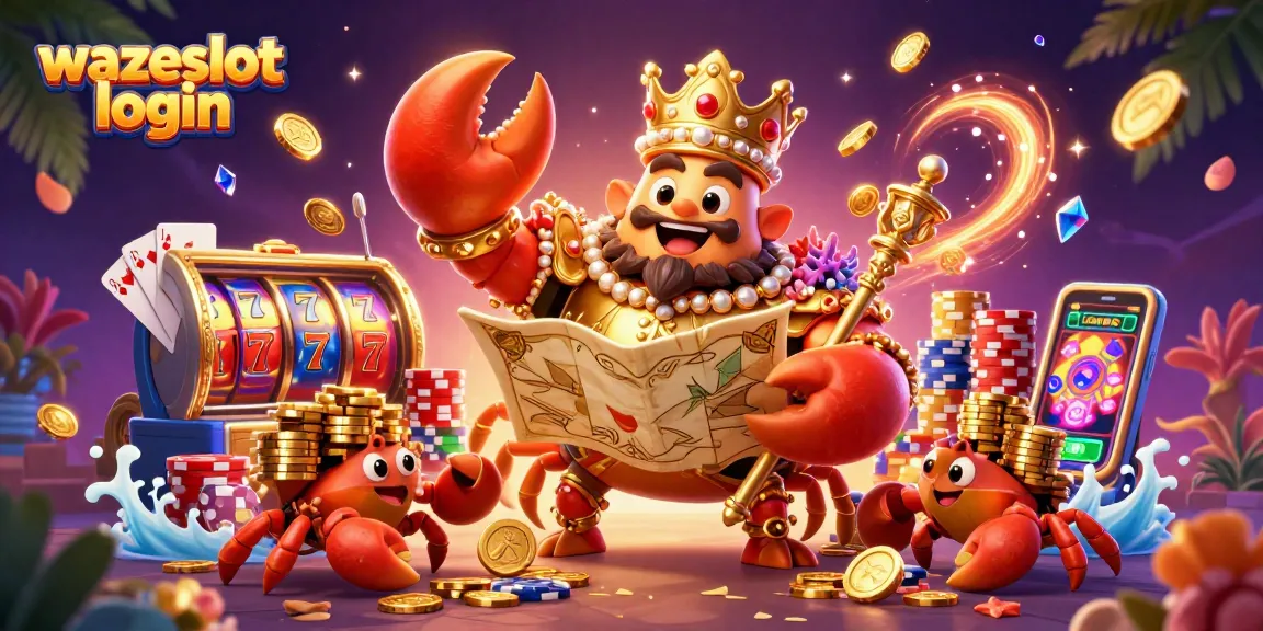 Win more at wazeslot login with exciting slot machine action and golden treasures!