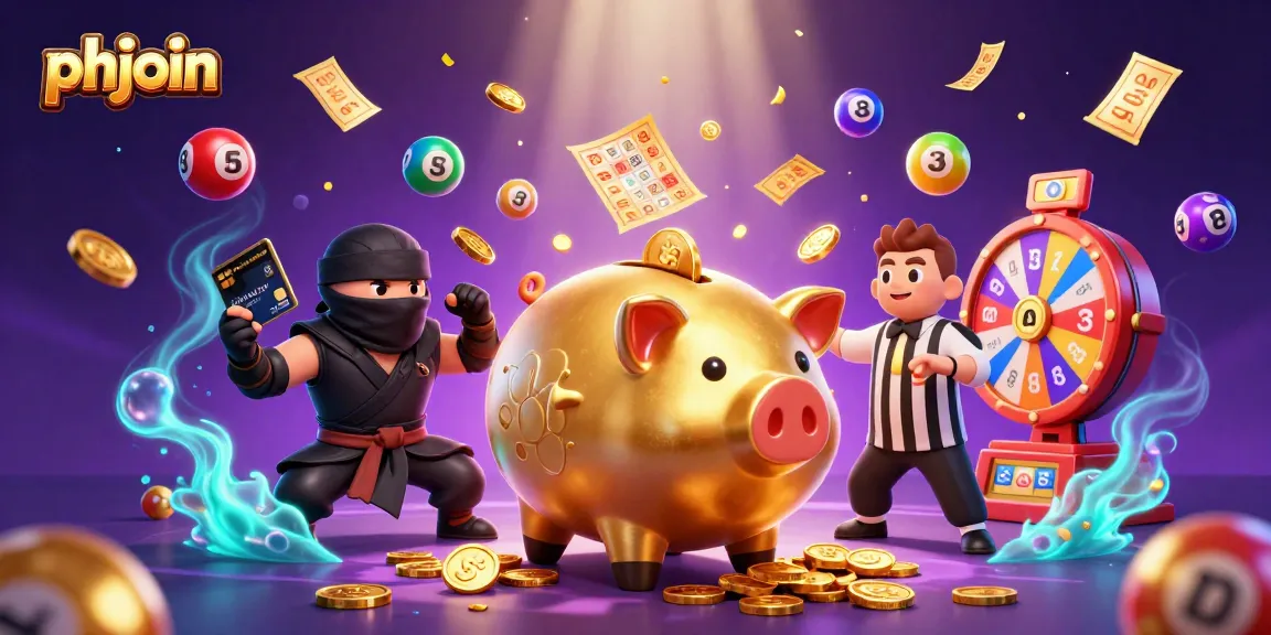Experience thrilling gaming action with phjoin's vibrant and dynamic casino illustration.