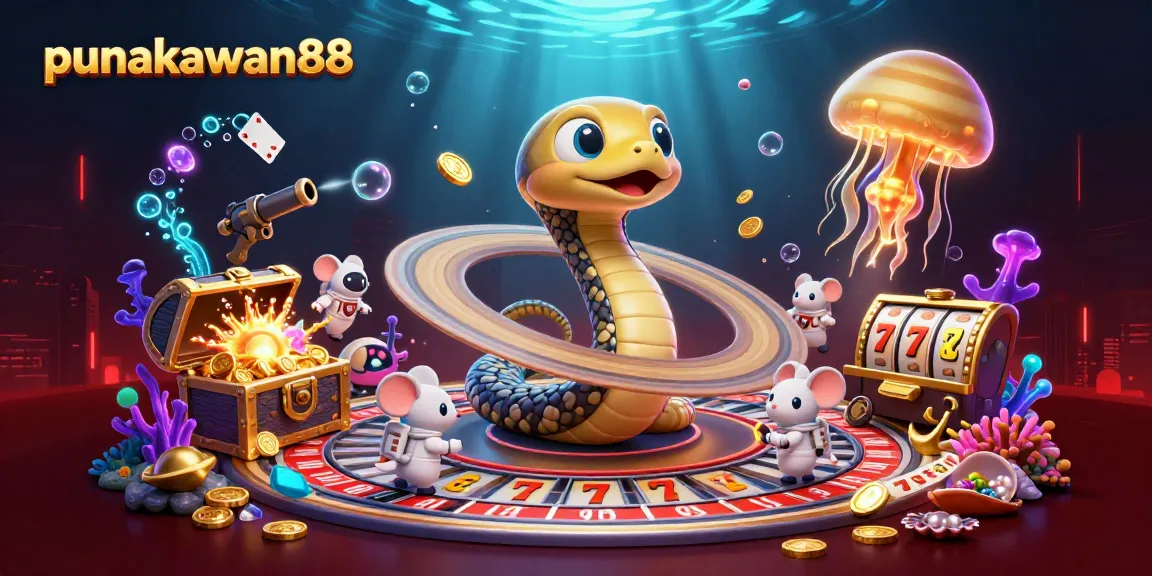 Engage with punakawan88 through a cosmic-themed casino adventure with 3D elements.