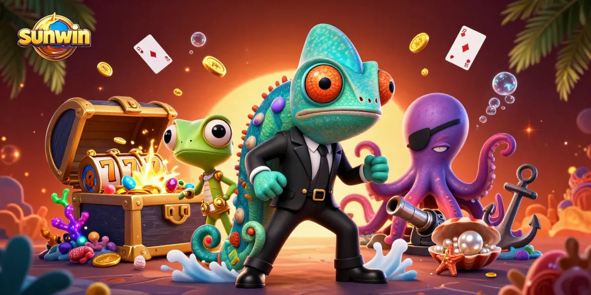 Experience the thrilling action of sunwin with animated casino games and vibrant characters.