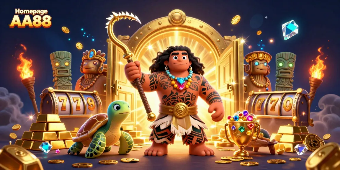 Play exciting games on the Homepage AA88, featuring colorful slots and rich casino treasures.