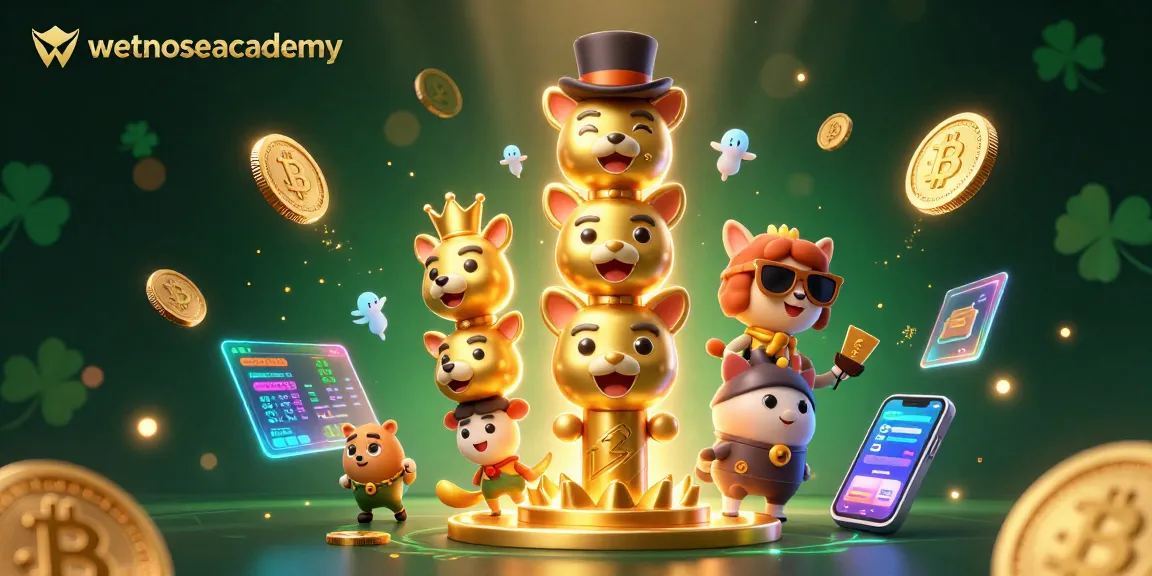 Menggugah semangat di wetnoseacademy, menampilkan totem emas beraksi dalam pertarungan kasino.