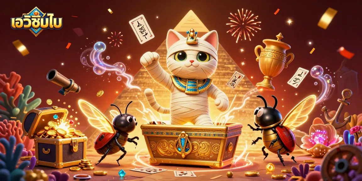 เอวีซับไทย สัมผัสความโชคดีในคาสิโนพีระมิด พร้อมขุมสมบัติแห่งทองคำ