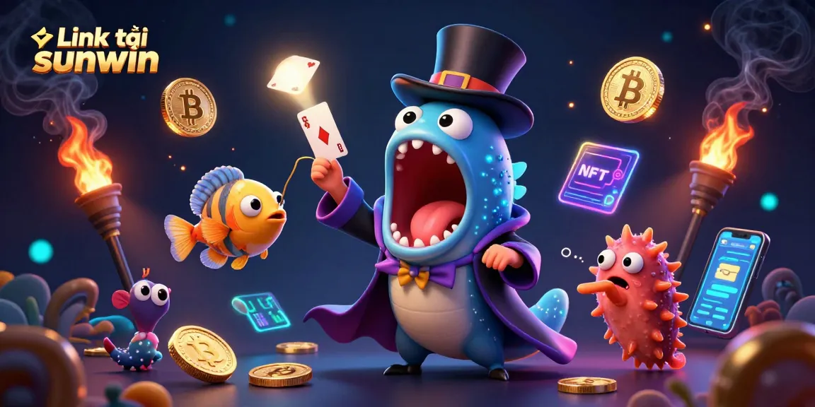 Boost your luck with Link tải sunwin as magical sea creatures perform thrilling card tricks!
