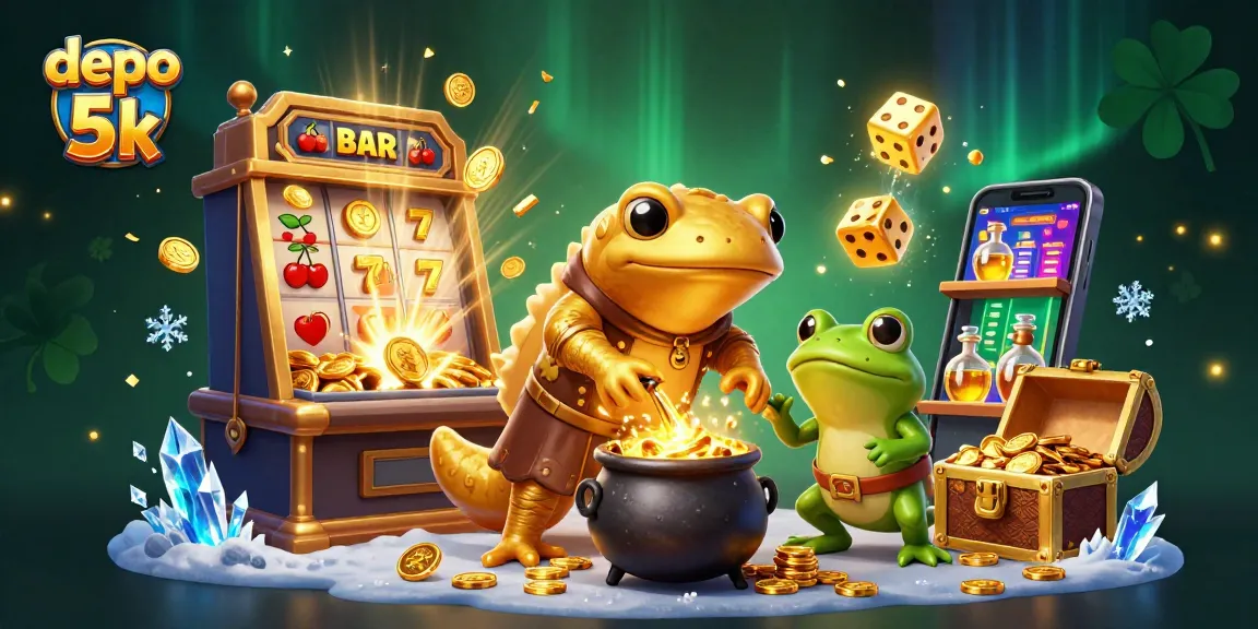 Menangkan depo 5k dengan permainan slot penuh aksi dan keberuntungan di kasino virtual.