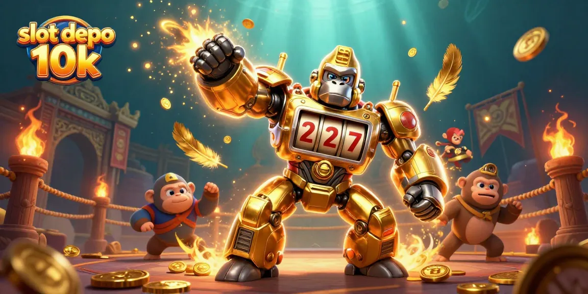 Experience the excitement of slot depo 10k with powerful visual elements and engaging characters.