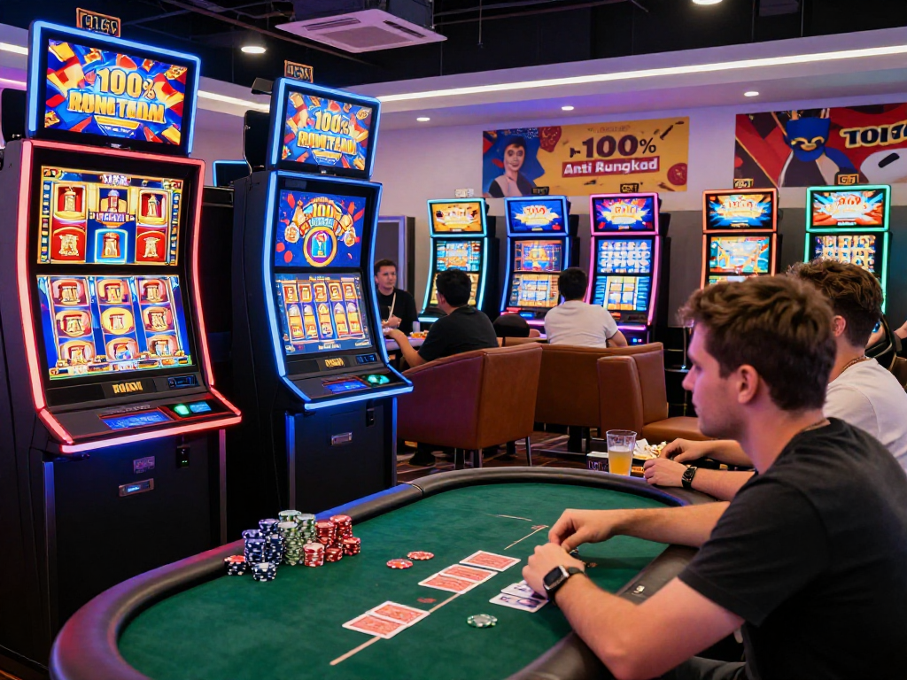 GARUDA55 enhances gaming experience with vibrant casino atmosphere.