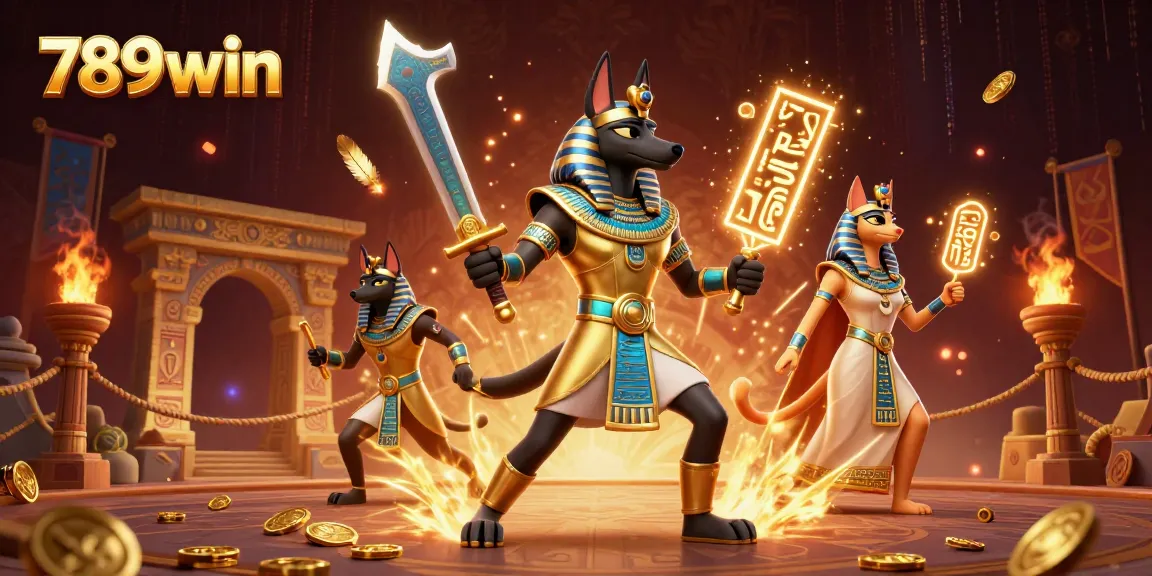 Play at 789win with energetic characters and a vibrant casino scene full of excitement.