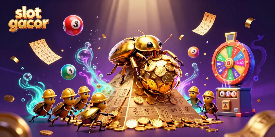 Experience the thrill of slot gacor with colorful casino elements and dynamic gameplay.