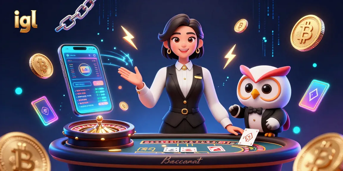 Add energy to your game with igl's dynamic baccarat table and 3D dealers!