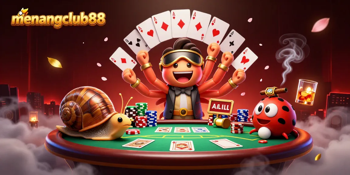 Experience the thrill of menangclub88 with vibrant gameplay and strategic card action at the table.