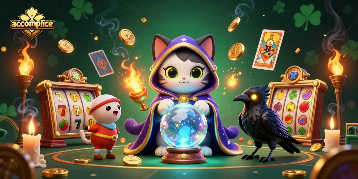 Engage in the thrilling world of accomplice casino gaming with dynamic characters and vibrant slot elements.