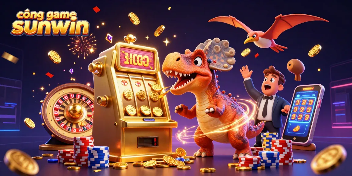 Experience the excitement of cổng game sunwin with a pachycephalosaurus jackpot scene!