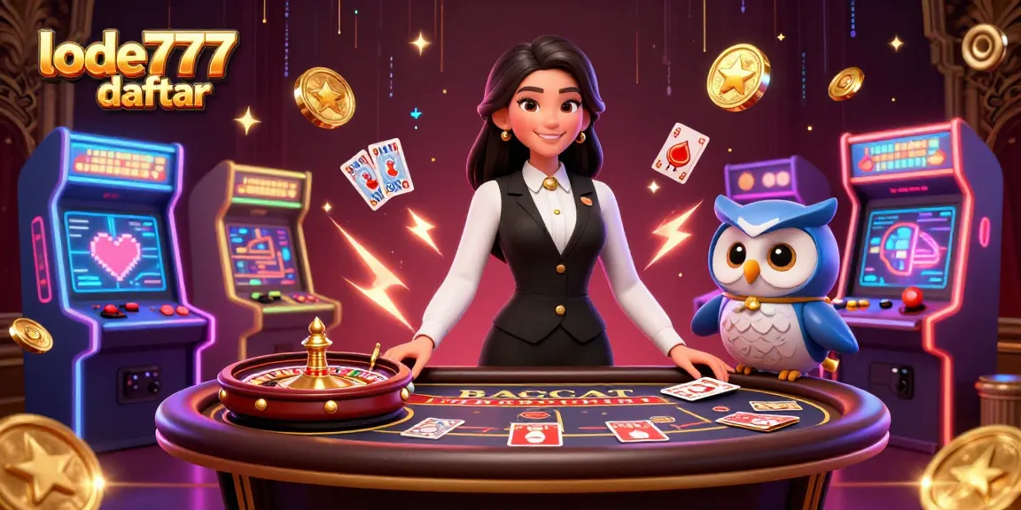 Join the excitement at lode777 daftar with expert dealers and vibrant game elements.