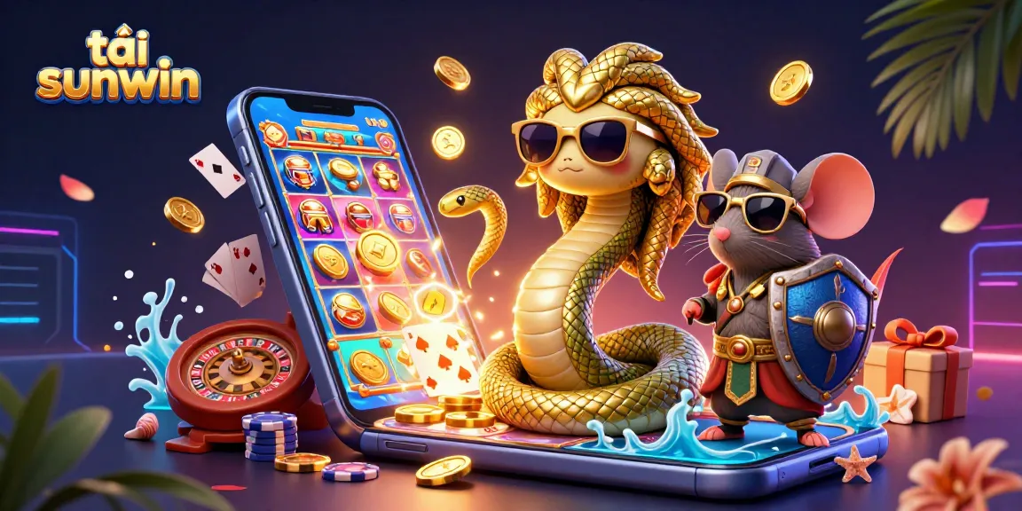 Engage in thrilling gameplay with tải sunwin showcasing fun characters and exciting gambling elements.