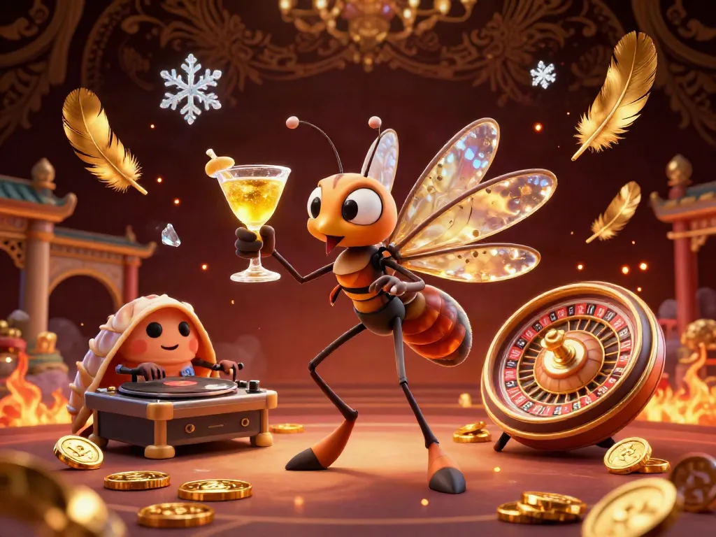Experience the excitement at tg88 with dynamic 3D casino visuals showcasing a unique mascot and gaming elements!