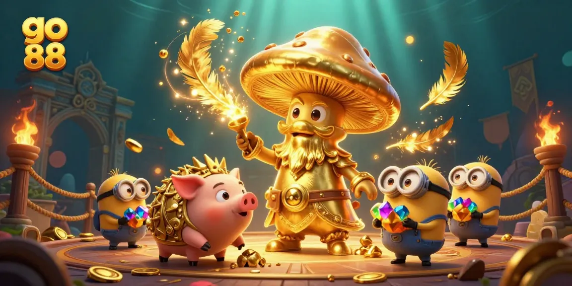 Experience the excitement of go 88 with a magical casino adventure surrounded by treasures and epic elements.