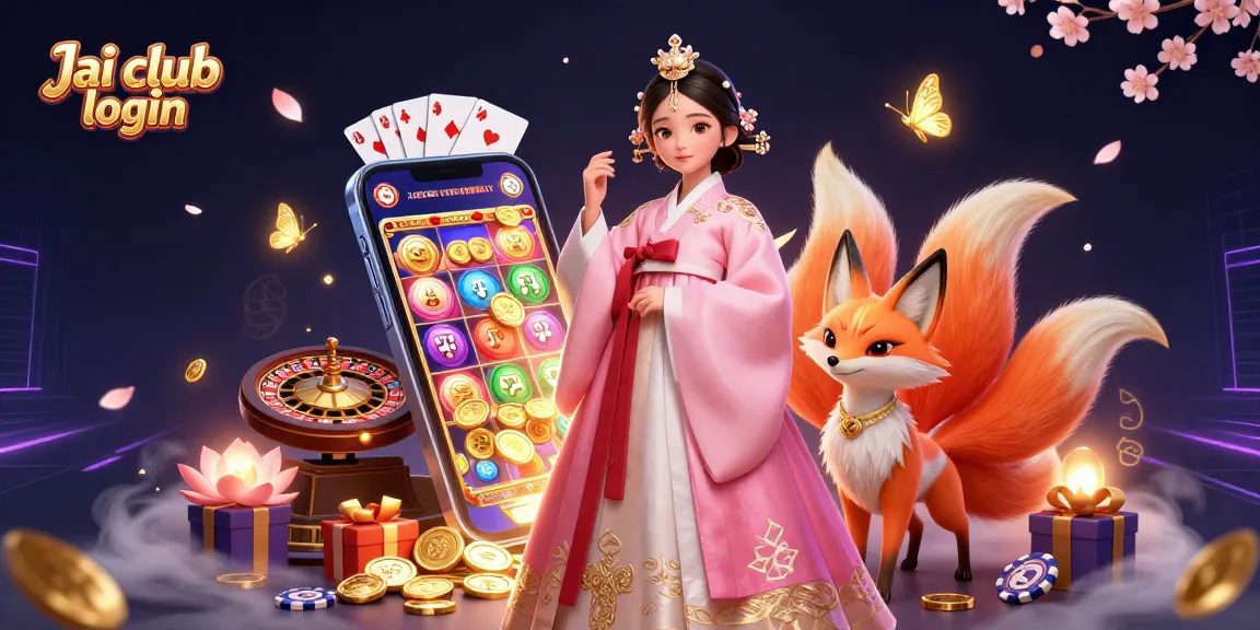 Engage with the thrilling world of Jai club login featuring a dynamic casino scene.