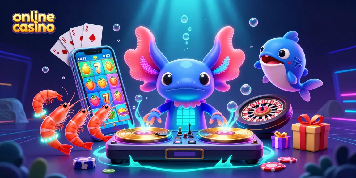 Experience the thrilling excitement of the online casino with dynamic characters and vibrant gameplay.