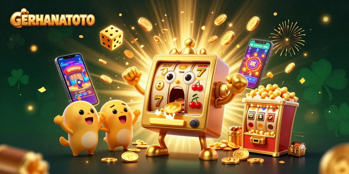 GERHANATOTO menghadirkan jackpot mengesankan dengan mesin slot emas dan koin berlimpah.