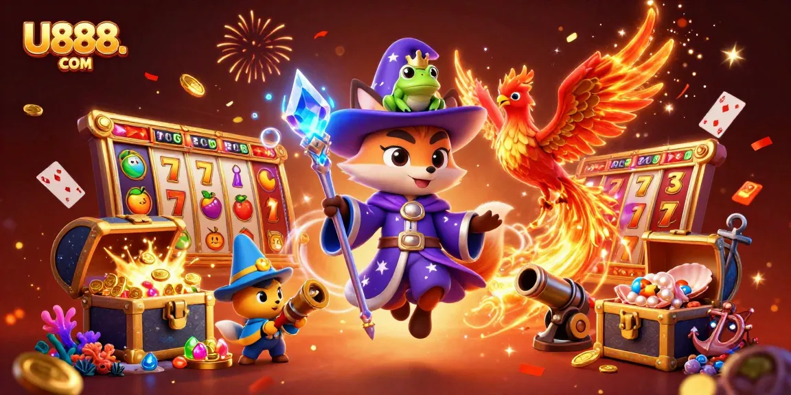Experience thrilling gameplay and jackpots with U888. COM's vibrant casino scene filled with fortune and excitement.