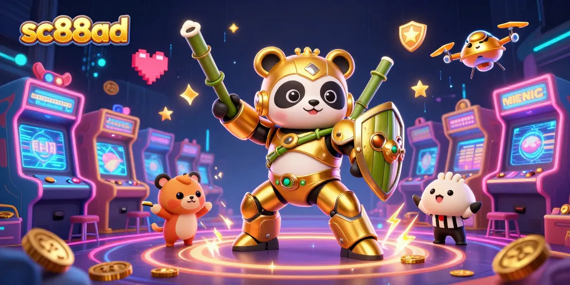 Experience thrilling gameplay at sc88ad with a vibrant 3D casino in an exhilarating gaming arena featuring unique characters and elements.