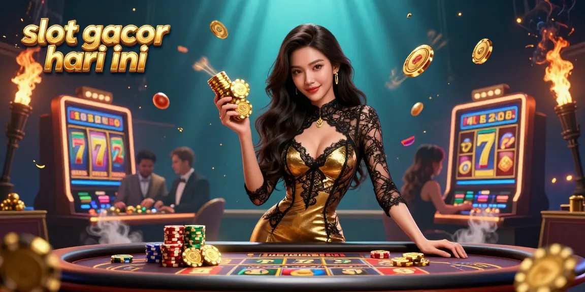 Experience the thrill of slot gacor hari ini with glamorous Asian players in a vibrant casino atmosphere.