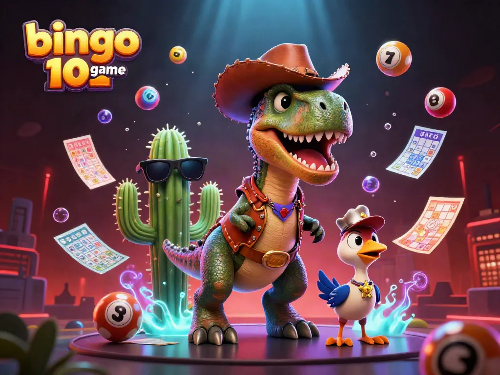 Experience the thrill of the bingo 101 game with colorful bingo cards and dynamic characters in action.